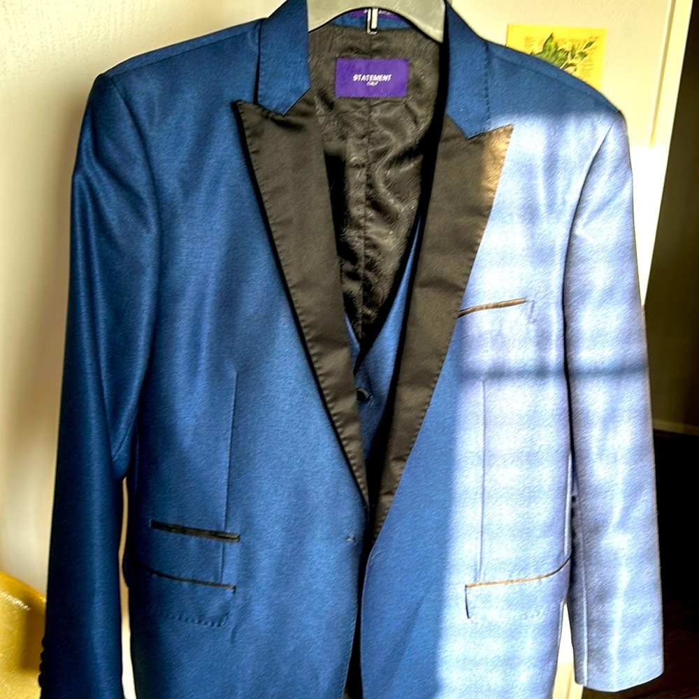 Three piece suit from Statement . Italian design.